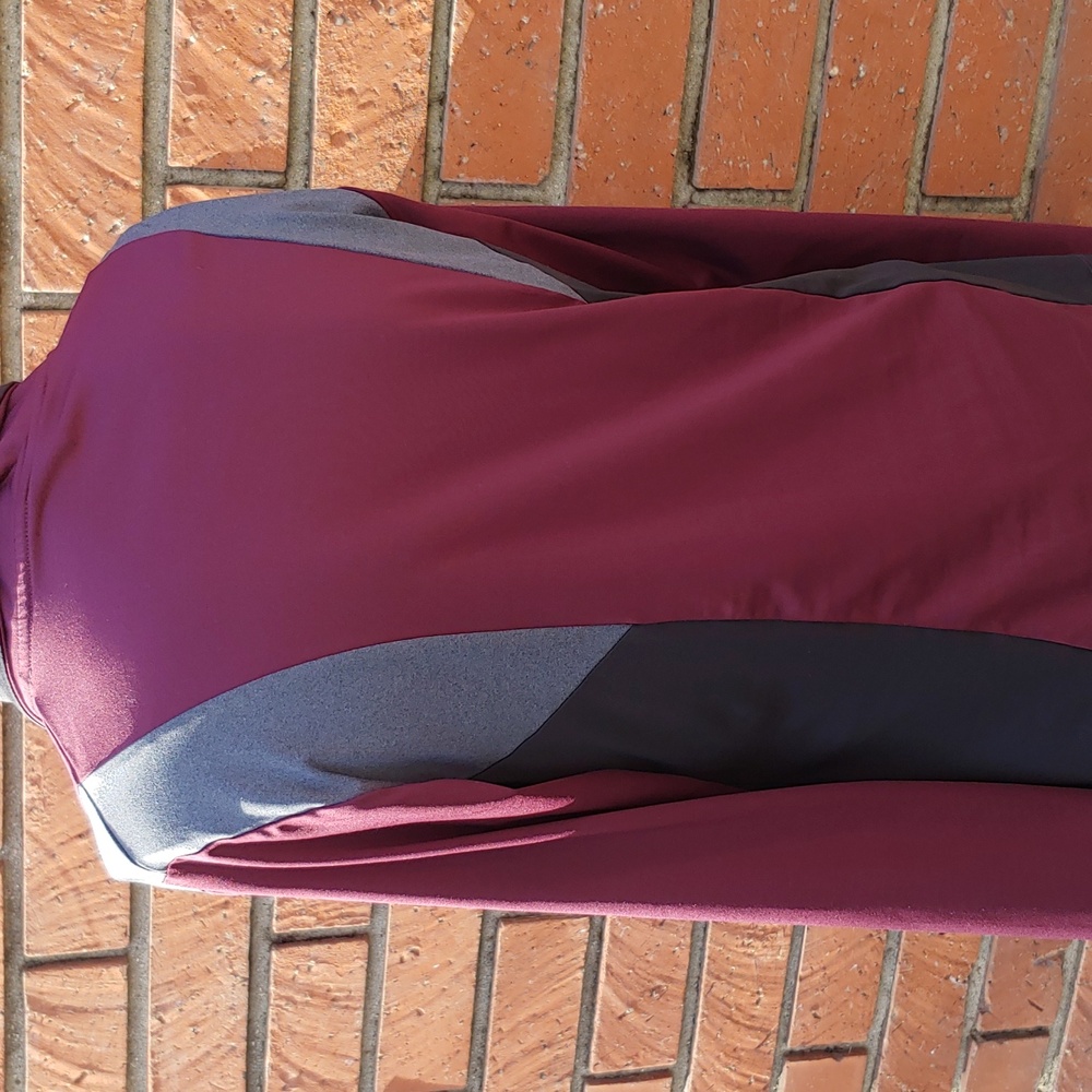 Victoria's Secret PINK Zip Track Jacket in Red, Black, Gray, Size Large - Picture 9 of 12